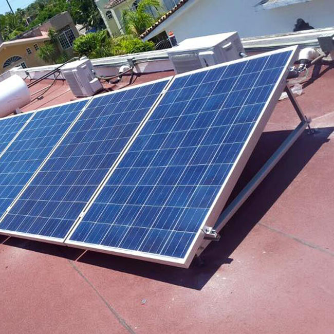 1800 units of Portable Solar Mounting Structures in Black