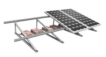 SunRack Flat Roof Tripod ballast Mounting System