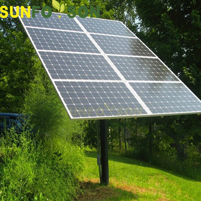 ground solar panel mounting systems