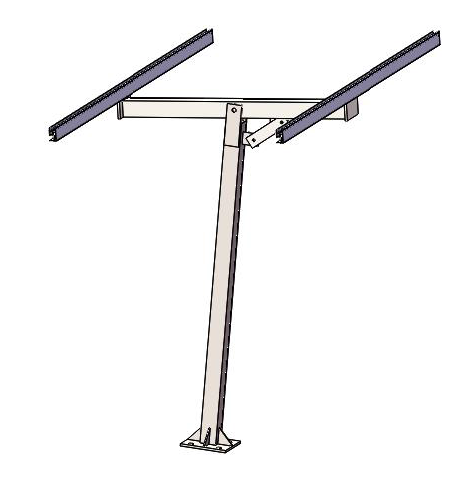 Solar Pole Mounting System