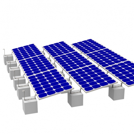 Solar Flat Roof Racking Systems
