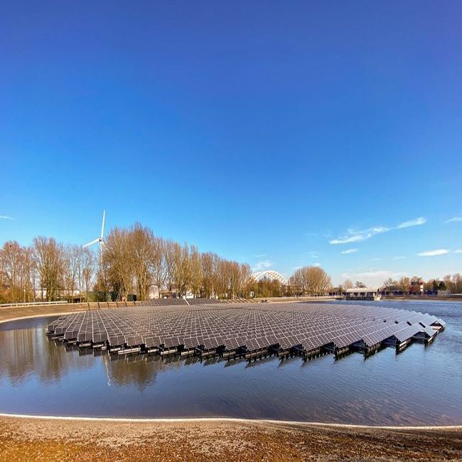 Netherlands' Another Floating Solar Park Goes Online