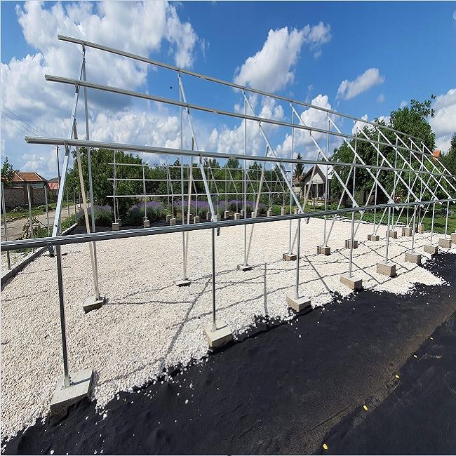 Some Technical Considerations When Installing the PV Ground Bracket Array
