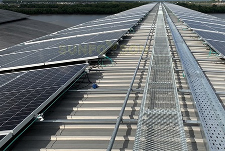   SunRack solar walkway system