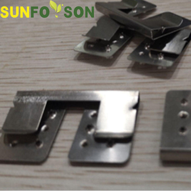 ODM grounding clip for Yingli Solar Module