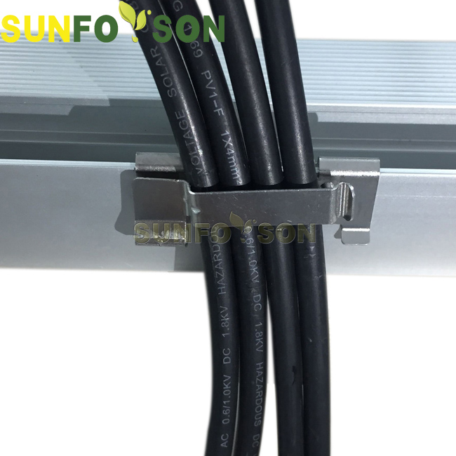 Export 20 ft container of Solar cable clip to Australia
