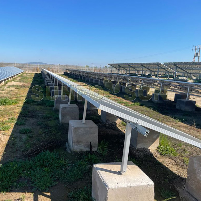 Solar Mounting Project Finished in Chile 