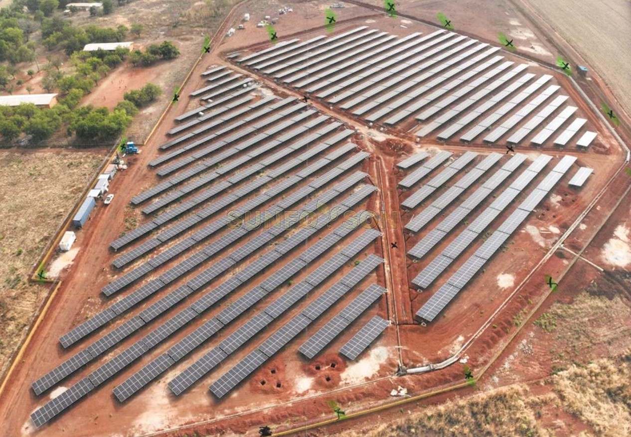 4MW Ground Mount Solar Project Completed in Côte d'Ivoire