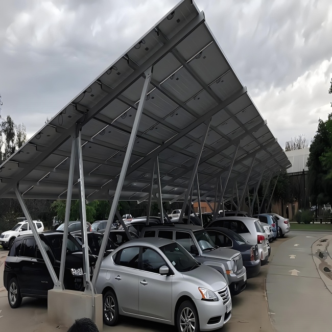 300KW SFS-CP-03 Solar Carport Mount