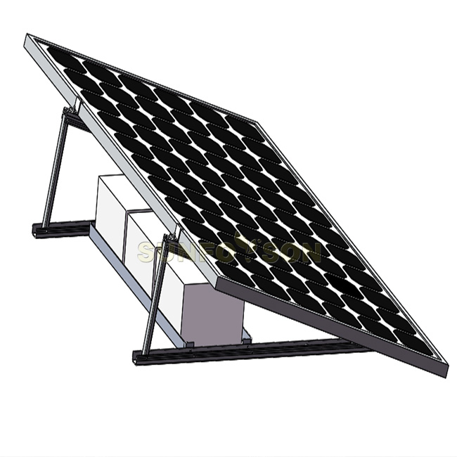 Easy to carry portable photovoltaic bracket
