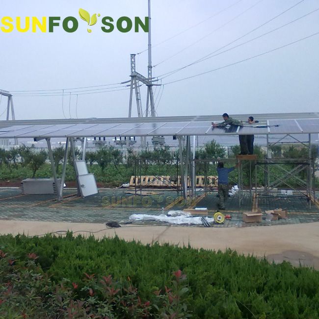 Photovoltaic system aluminum solar carport