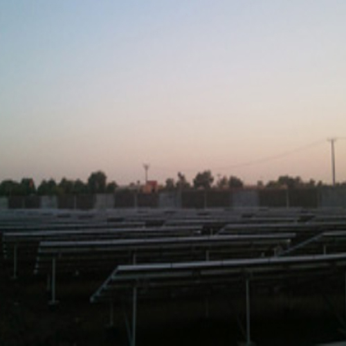 500KW solar ground mounting project in Pakistan