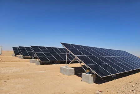 1.04MW Solar Ground Mounting System in Iraq